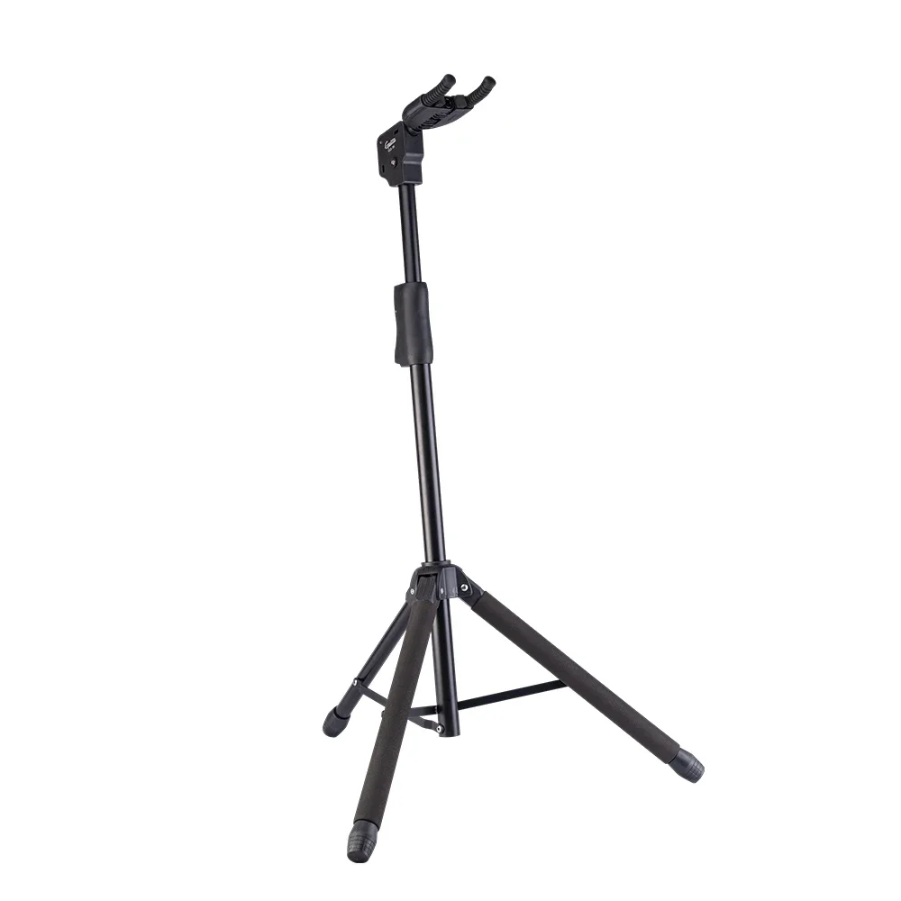 GUITTO Universal Guitar Stand GGS-06 Aluminum Alloy Tripod Music Stands Folding Holder Height Adjustable Guitar Accessories