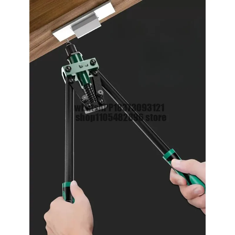 Rivets Manual riveting gun Household bathroom door Hinge riveting riveting nail gun tool