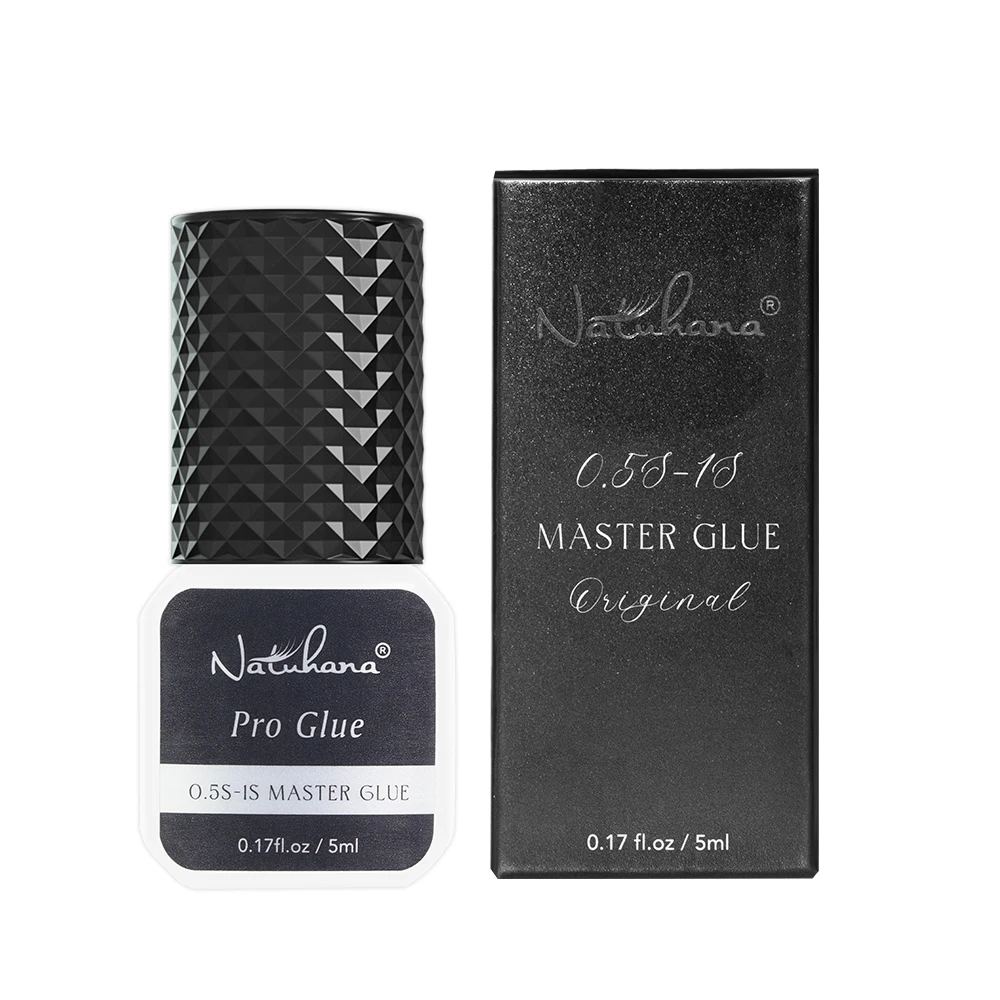 NATUHANA 5ml colle principale séchage rapide forte Extension de faux cils colle UV rétention adhésive faible odeur colle à cils