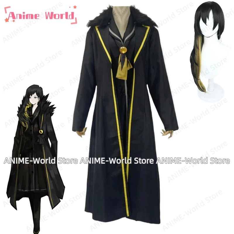 《Custom Size》Game Library Of Ruina Binah Cosplay Costume Carnaval Costume Halloween Christmas Costume Party Wig