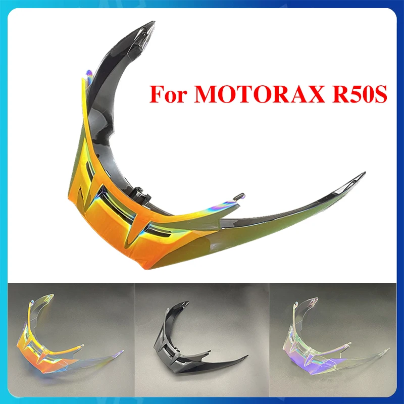 Motorcycle Helmet Exclusively Spoiler For MOTORAX R50S Rear Trim Helmets Spoiler Case Helmet Accessories