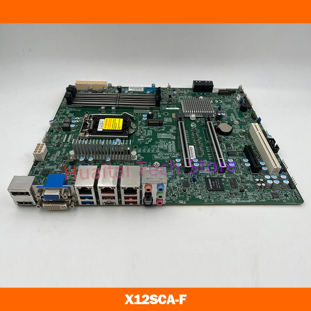 

For Supermicro Motherboard Single Socket LGA-1200 10th Gen Core i9 i7 i5 i3 DDR4 X12SCA-F