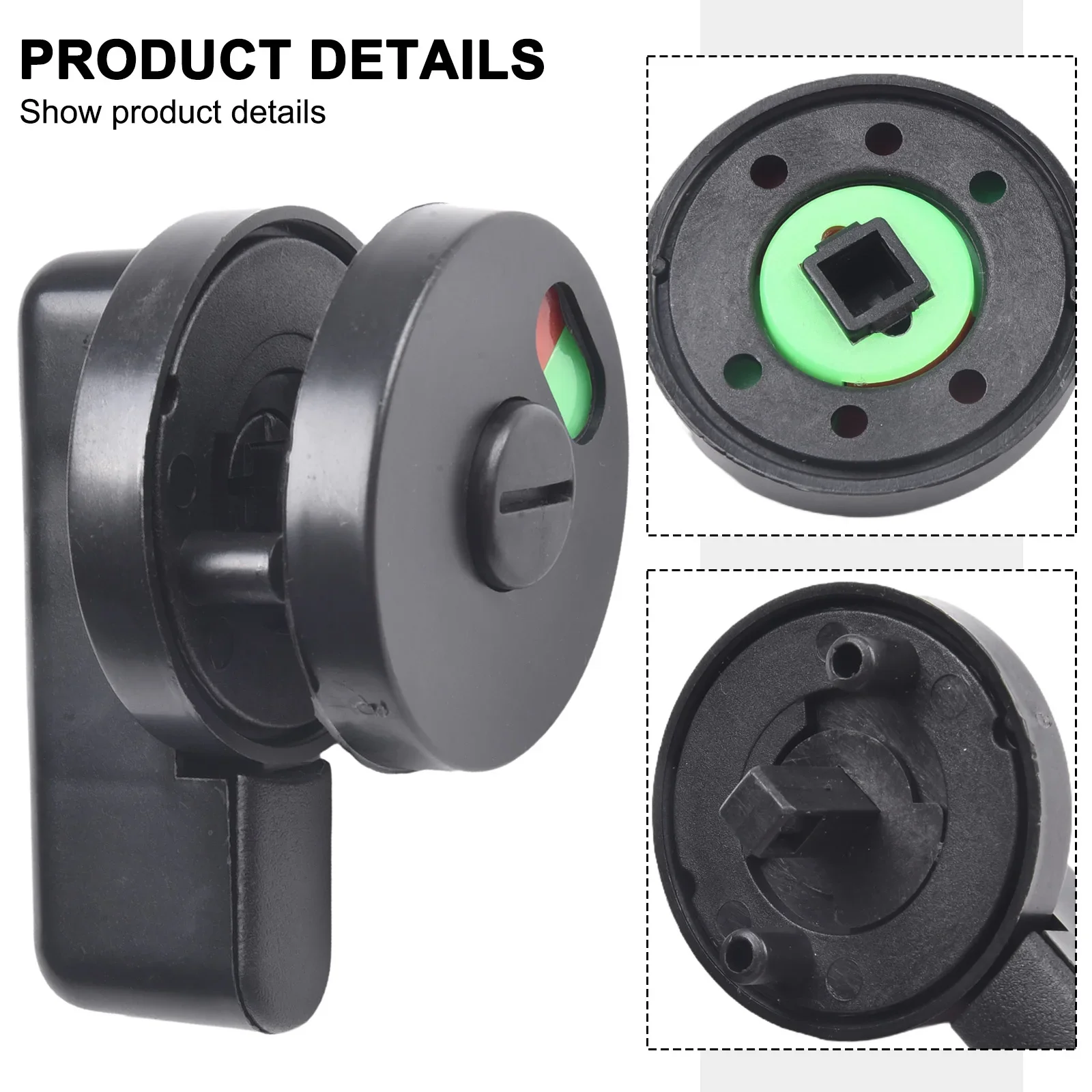 1pcs Bathroom Toilet Indicator Privacy Dead Bolt Door Lock Latch Vacant Engaged Privacy WC Plastic Latch Bathroom Indicator Lock