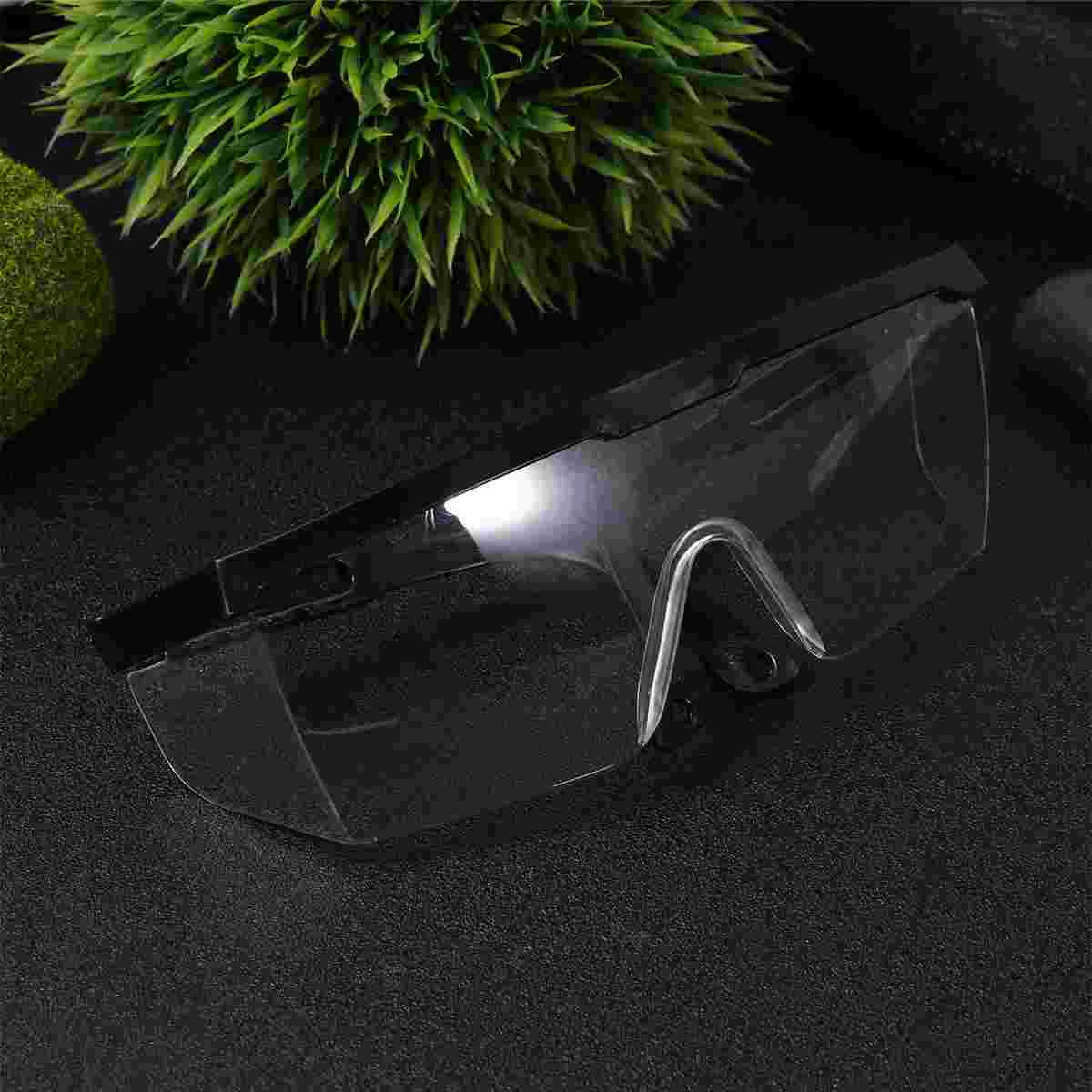 

1pc Dust Protection Eye Mask Multi-function Goggles Spittle Baffles Eye Protection Glasses Black Outdoor Goggles