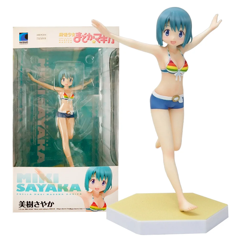 نموذج شخصيات أنيمي ، مادوكا ماجيكا ، ميكي ، ساياكا ، ملكة الشاطئ ، مادوكا ماجيكا ، مجموعة هدايا ، 17 * * ، لعبة #1
