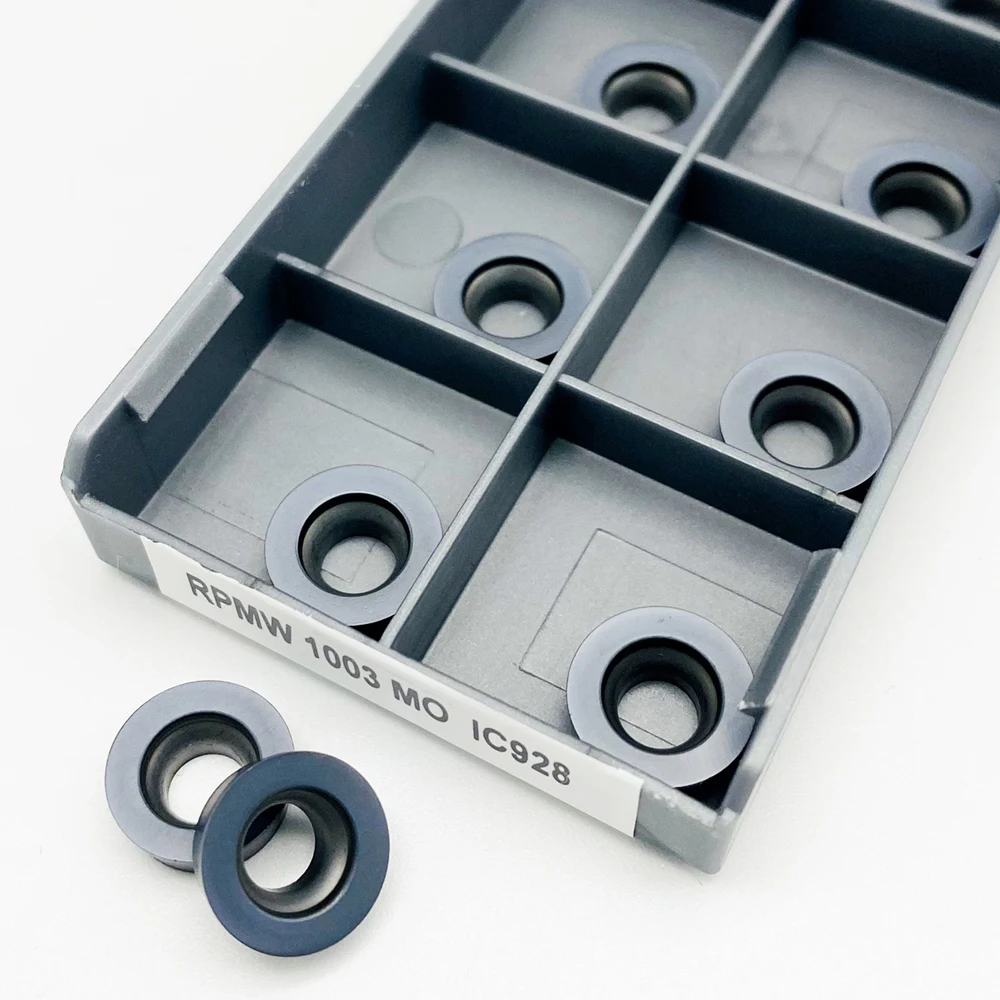 Milling CNC Lathe RPMW1003 MO IC928 Carbide Inserts Round Proces Steel Tools RPMW 1003 Internal Machine Metal Cutting