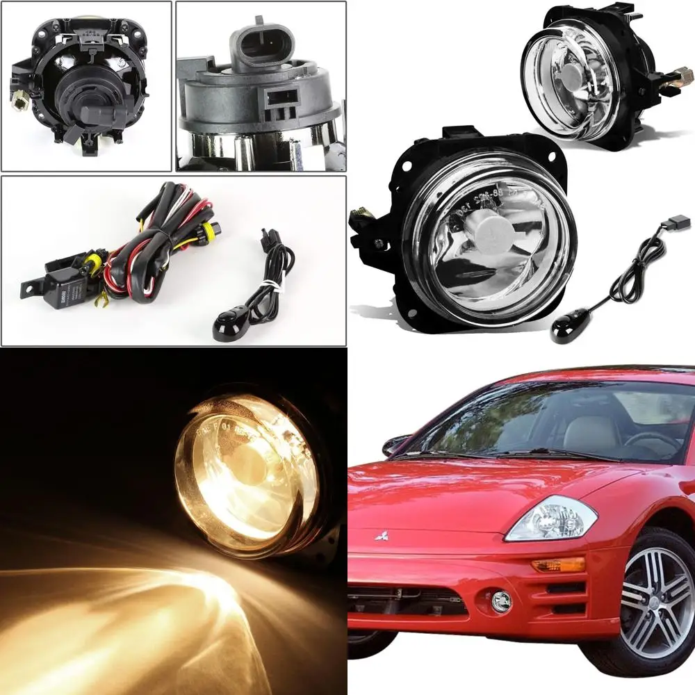 

Enhanced Fog Lights for 2002-2005 Mitsubishi Eclipse & 2004-2008 Galant - Driver & Passenger Side Visibility Improvement