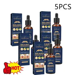 5X Beard Oil For Men Beard Growth Serum Beard Oil Leave-in Conditioner Restore Natural Moisture And Soften Your Beard To Prevent