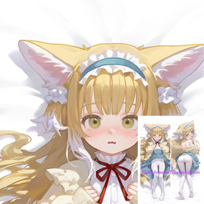 

Dakimakura Anime Pillow Cover Suzuran Double Sided Print 2-Side Print Pillowcase Body Decoration