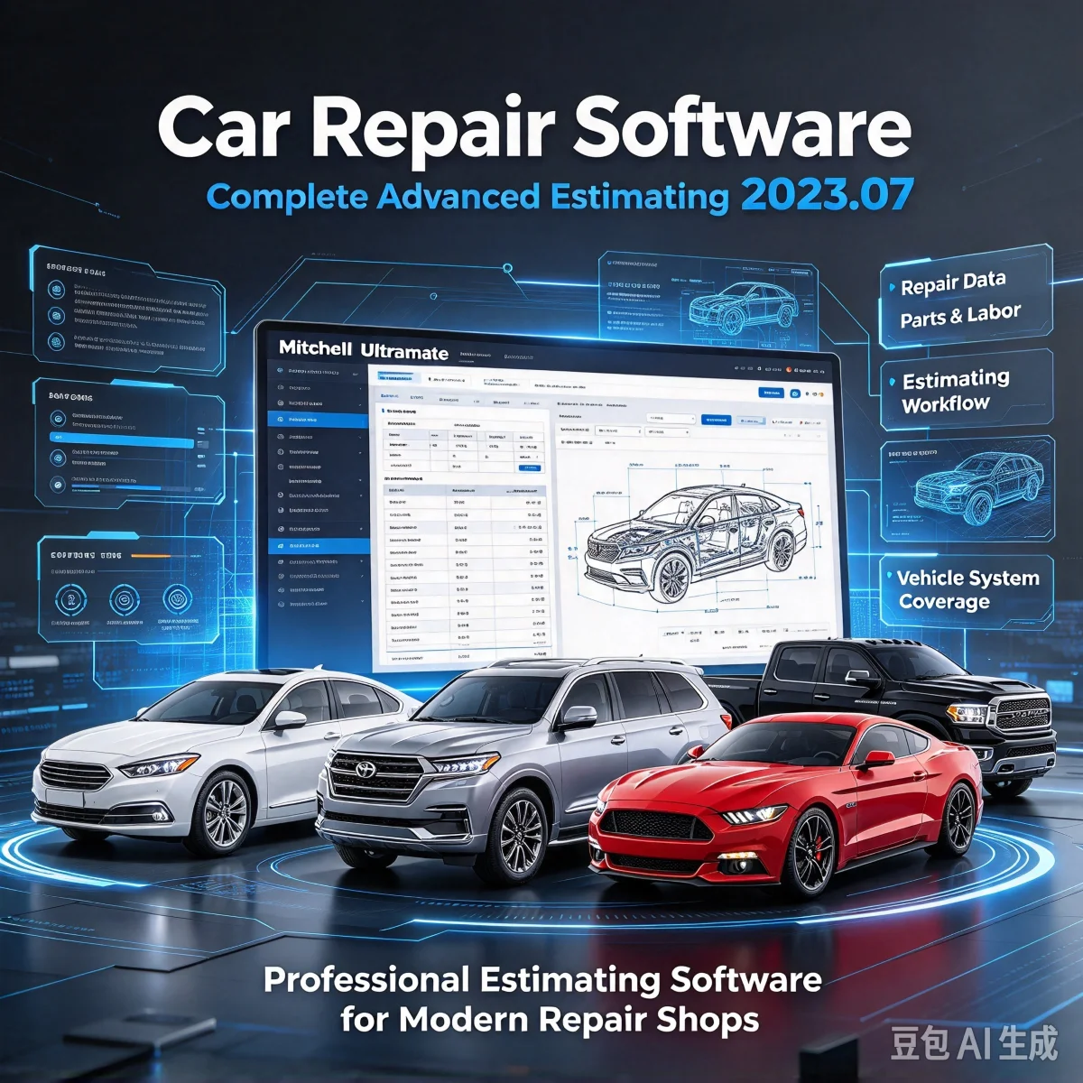 Car Repair Software Mitchell Ultramate 2023.07 Complete Advanced Estimating System