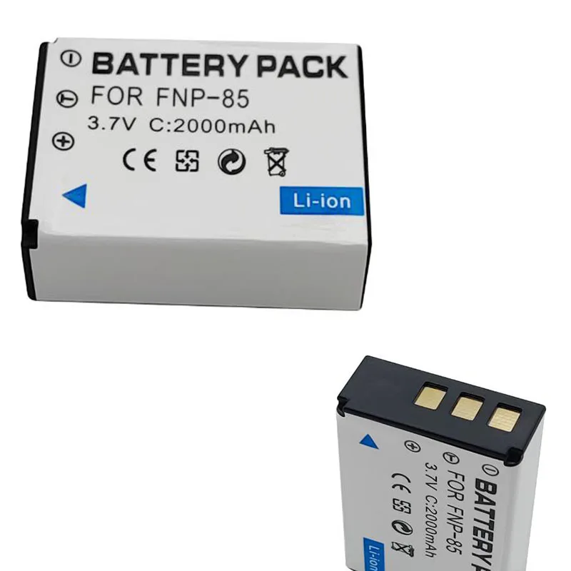 NP-85 NP85 FNP-85 FNP85 FNP 85 Digital Camera Battery 2000mAh & USB charger for FUJIFILM NP170 SL240 SL245 SL300 SL305 CB170