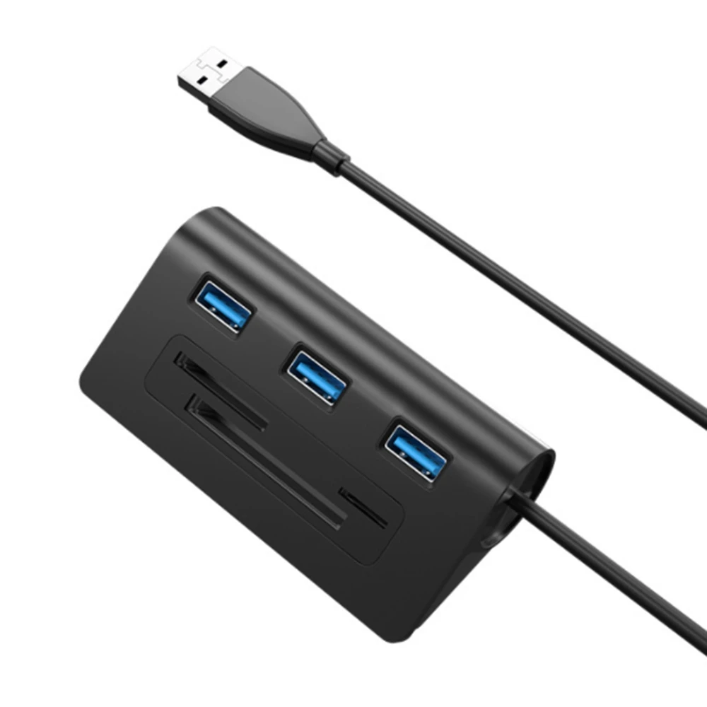 

Ноутбук USB3.0 Hub Card Reader Высококачественный концентратор Card Reader CF SD TF