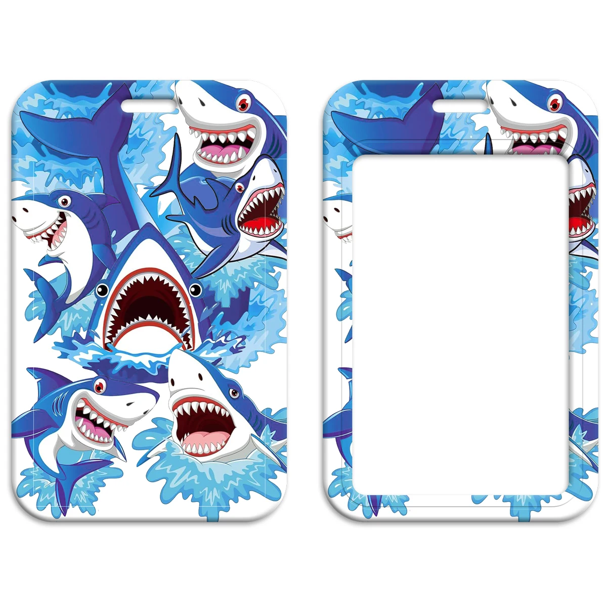 Cool Shark Lanyard Card Holder Neck Strap for ID Card Cell Phone Straps Badge Holder DIY Hanging Rope Phone Accessories image 2