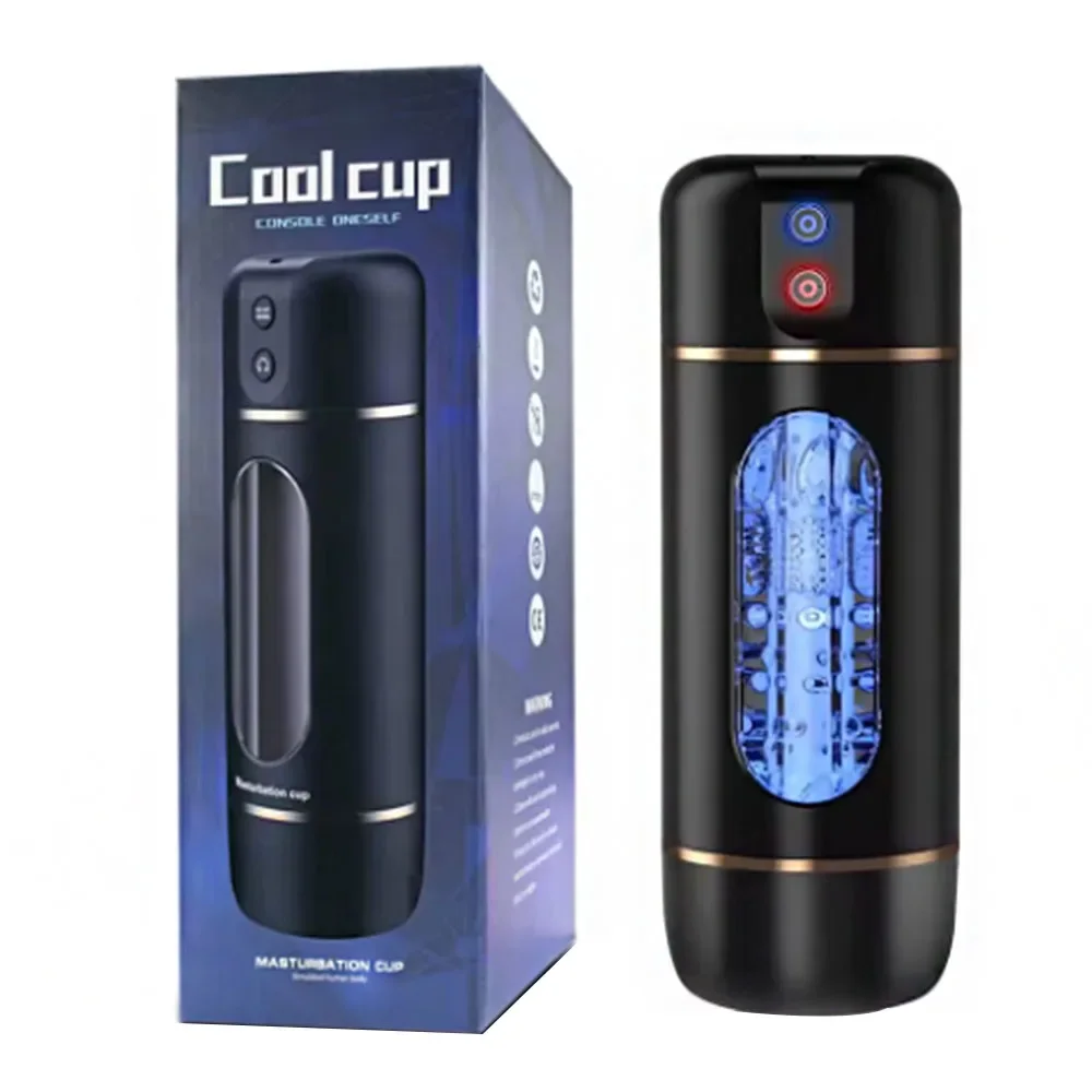 Male Masturbator Cup Manual & Automatic Sucking Vibration Blowjob Machine Penis Massager Oral Stimulator Adult Sex Toys for Men