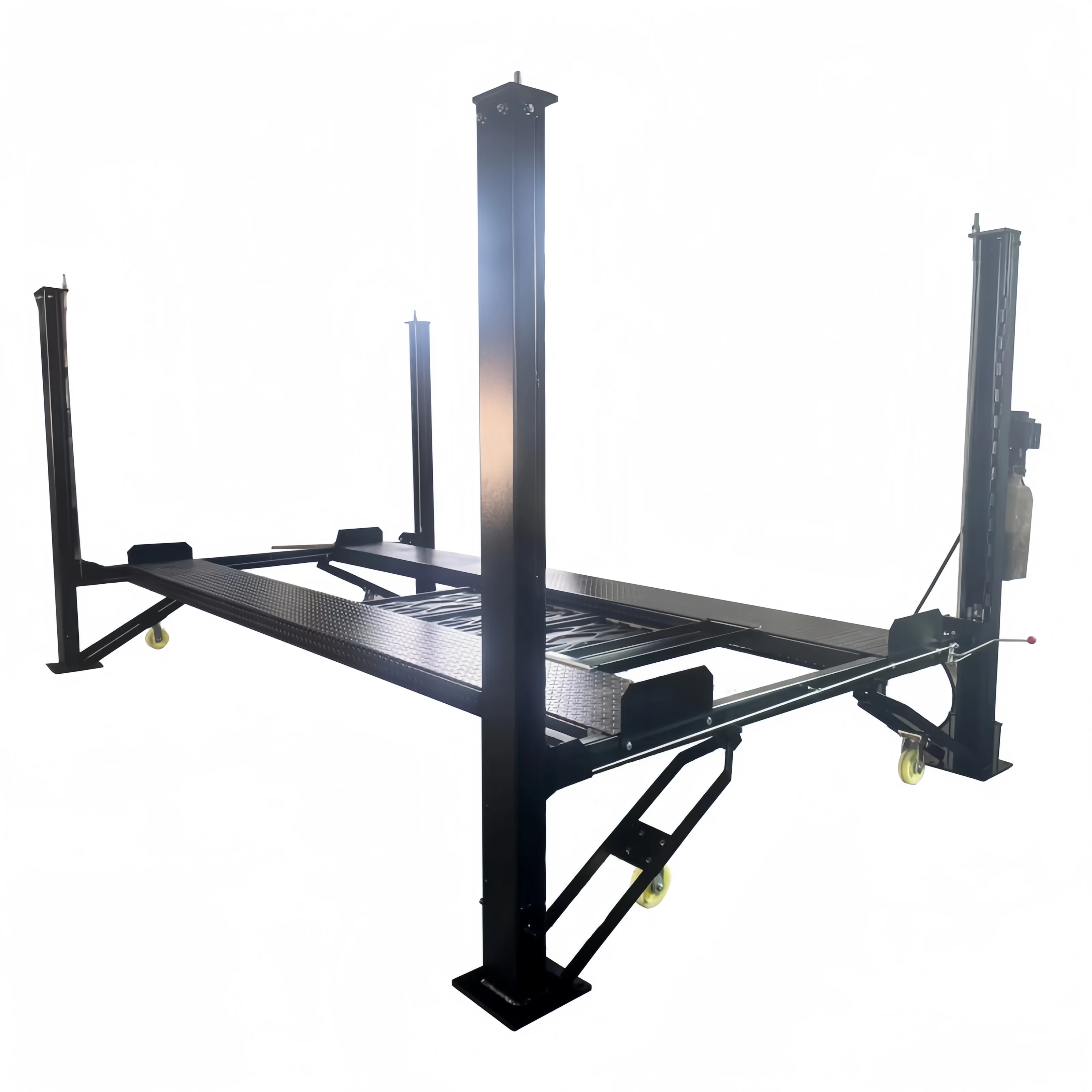 Four Post Hydraulic Car Lift with 3 Ton Capacity and 25-72.8in Lift Height