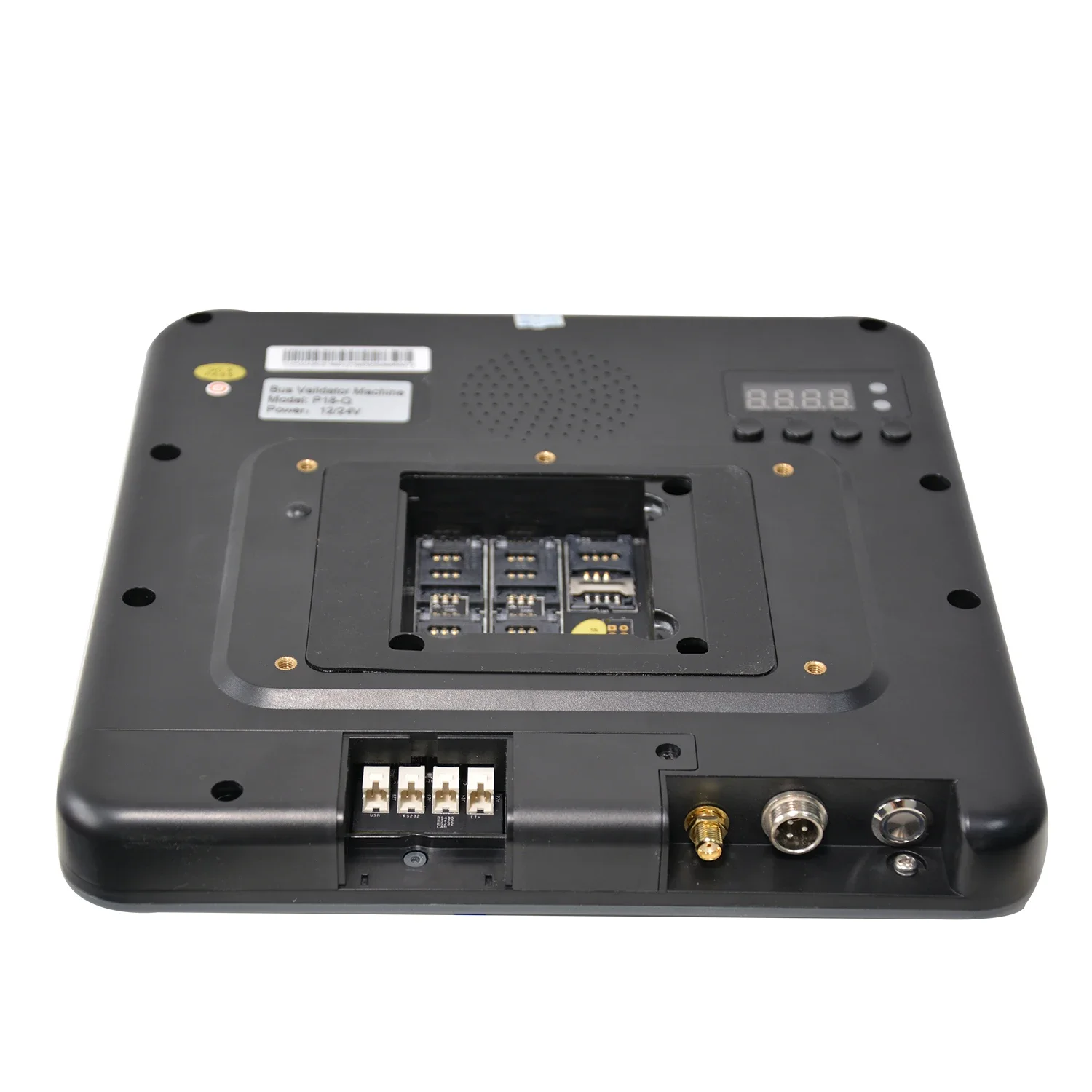 EMV PCI Android 9,0 GPS sin contacto 1d 2D Qr Bus Machine Ticketing Scanner P18-Q