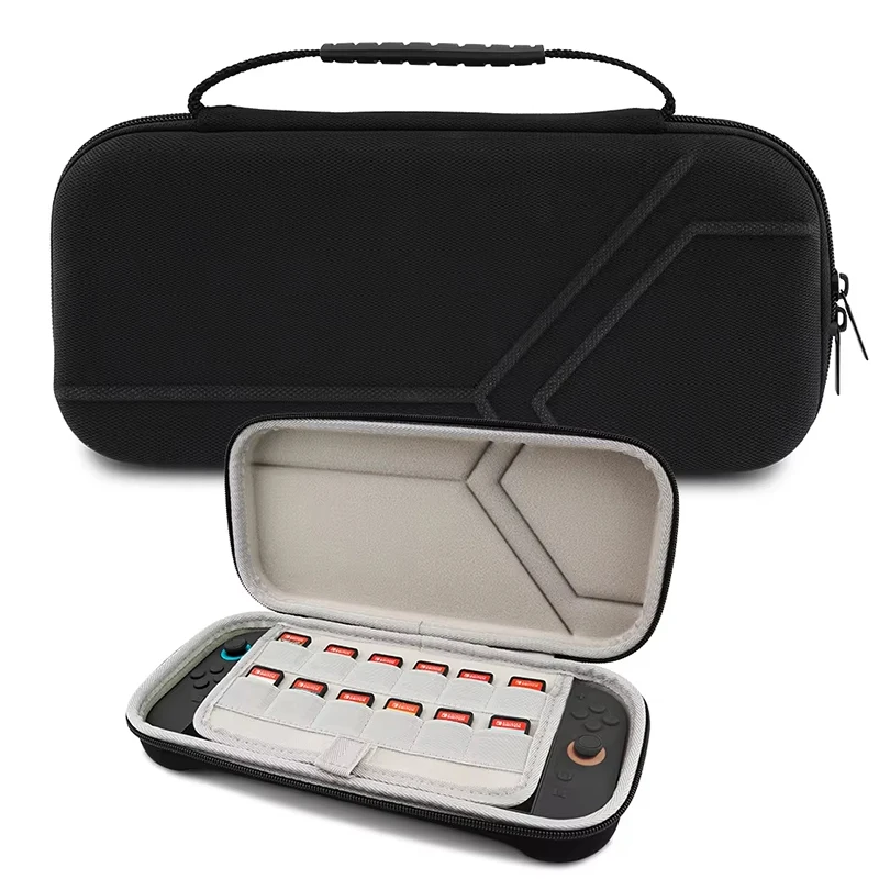 

Чехол для Switch 2 2025, дорожный жесткий чехол с 12 слотами для игровых карт, защитная сумка для консоли Switch 2, аксессуары для игр