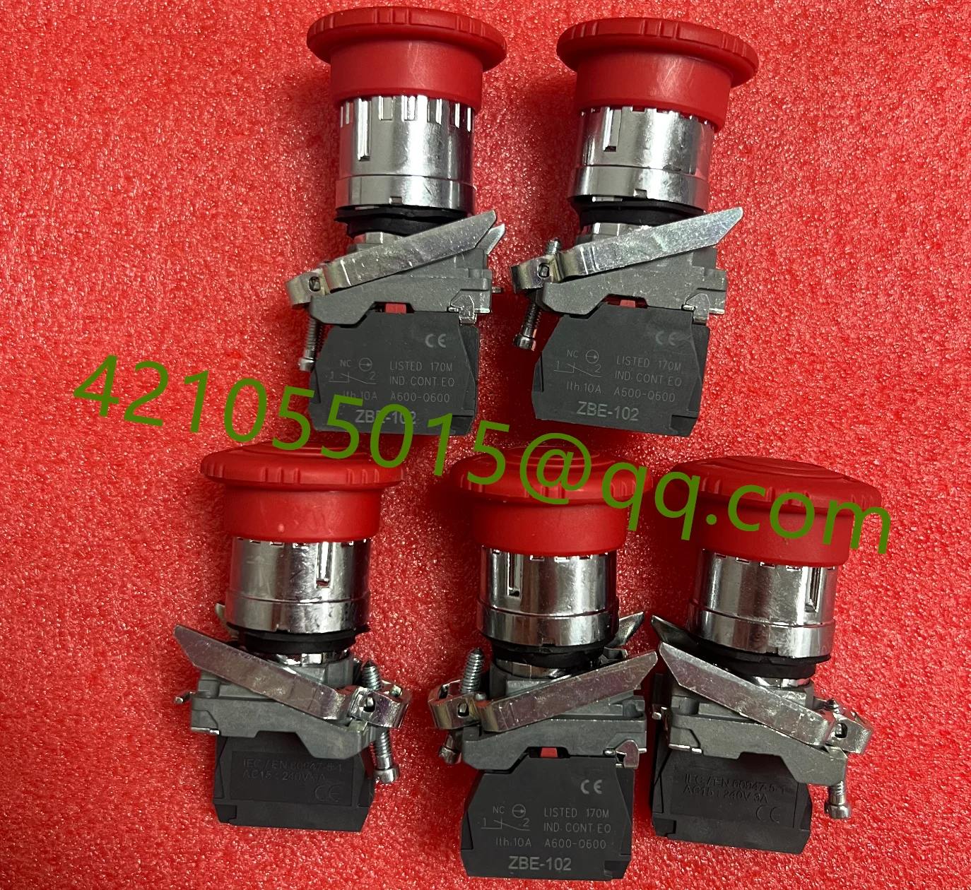 5 Pieces, XB4BS542 XB4BS544 XB4BS545 XB4BS8442 XB4BS8444 XB4BS8445 XB4BT842 XB4BT845 XB4BS9442 XB4BS9444 XB4BS9445