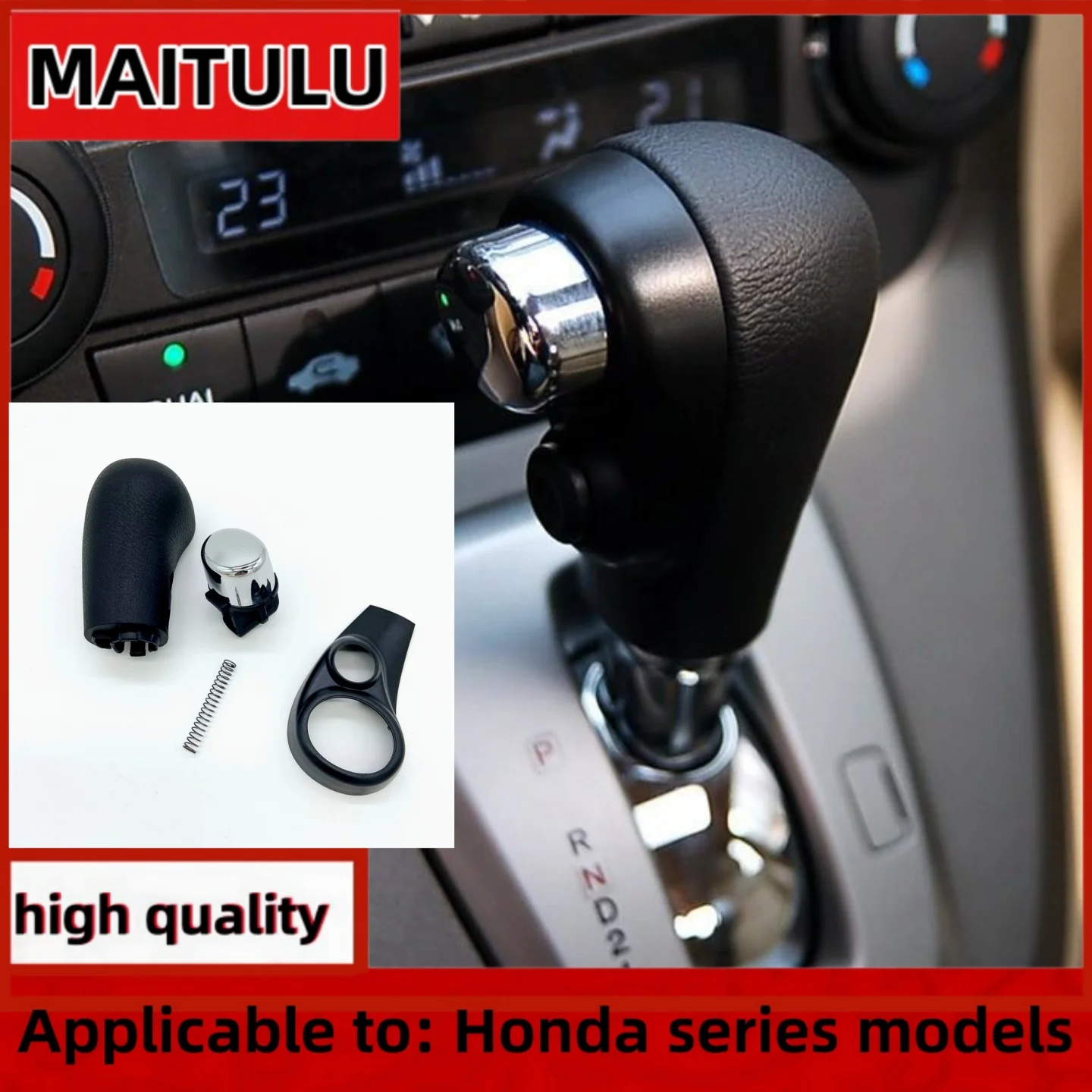 

An automatic gearshift lever with a gearshift knob, suitable for Honda CR-V vehicles from 2007 2008 2009 2010 54130-SWA-A83ZA