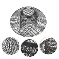 Hollow Mesh Lamp Shade Pendant Light Cover Replacement Metal Lampshade For Ceiling Lamps Industrial
