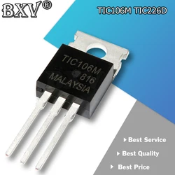 10PCS/LOT TIC106M TIC226D TO-220 TIC106 TIC226