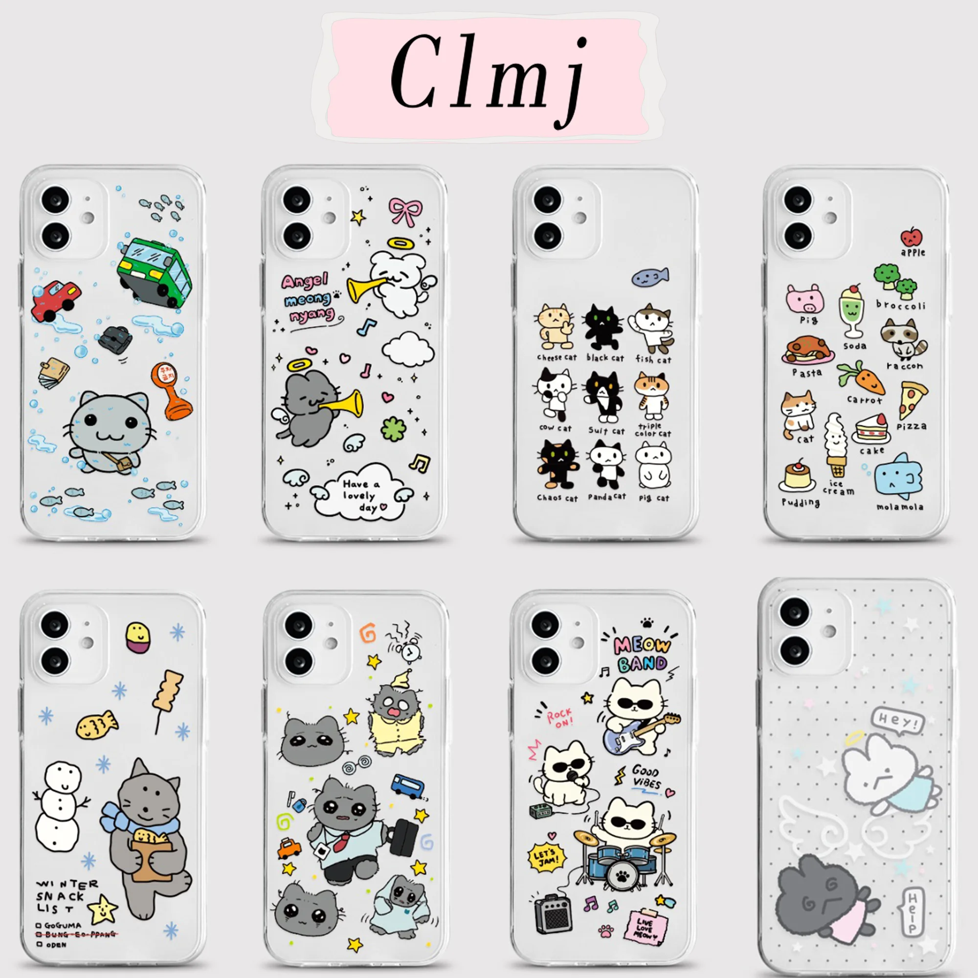 Xiaomi Redmi Note 14 - Clmj Cat Friends Telefoonhoesje voor Xiaomi