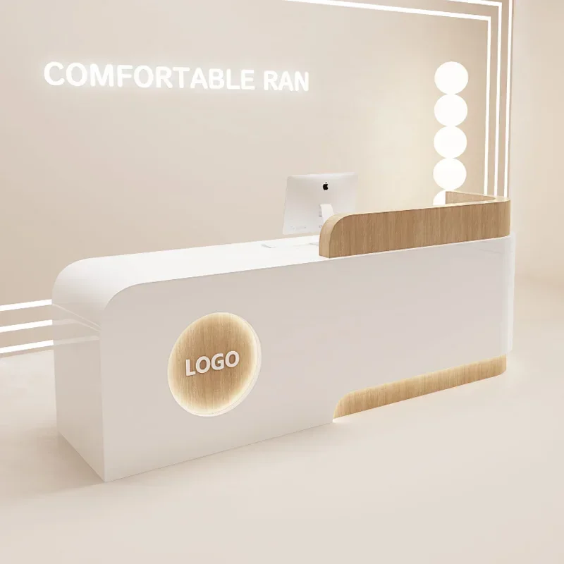 

Office Desk Luxury Reception Counter Desk With Drawers Reception For The Beauty Salon Small Reception Counter Completory Home