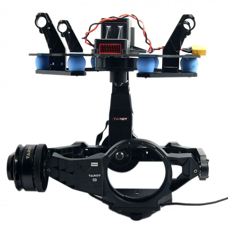 Tarot 5D3 CNC processed 3-Axis Stabilized Brushless Gimbal TL5D001 for Canon 5D EOS MARK 3 SLR camera RTF ready use version