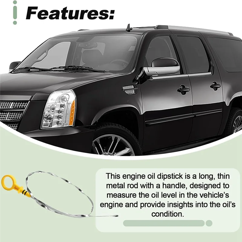 A58X-مقاس زيت المحرك 917307 12622055 12610055 يناسب تشيفي اكسبرس سيلفرادو سوبربان تاهو كاديلاك إسكاليد EXV EXT Sava