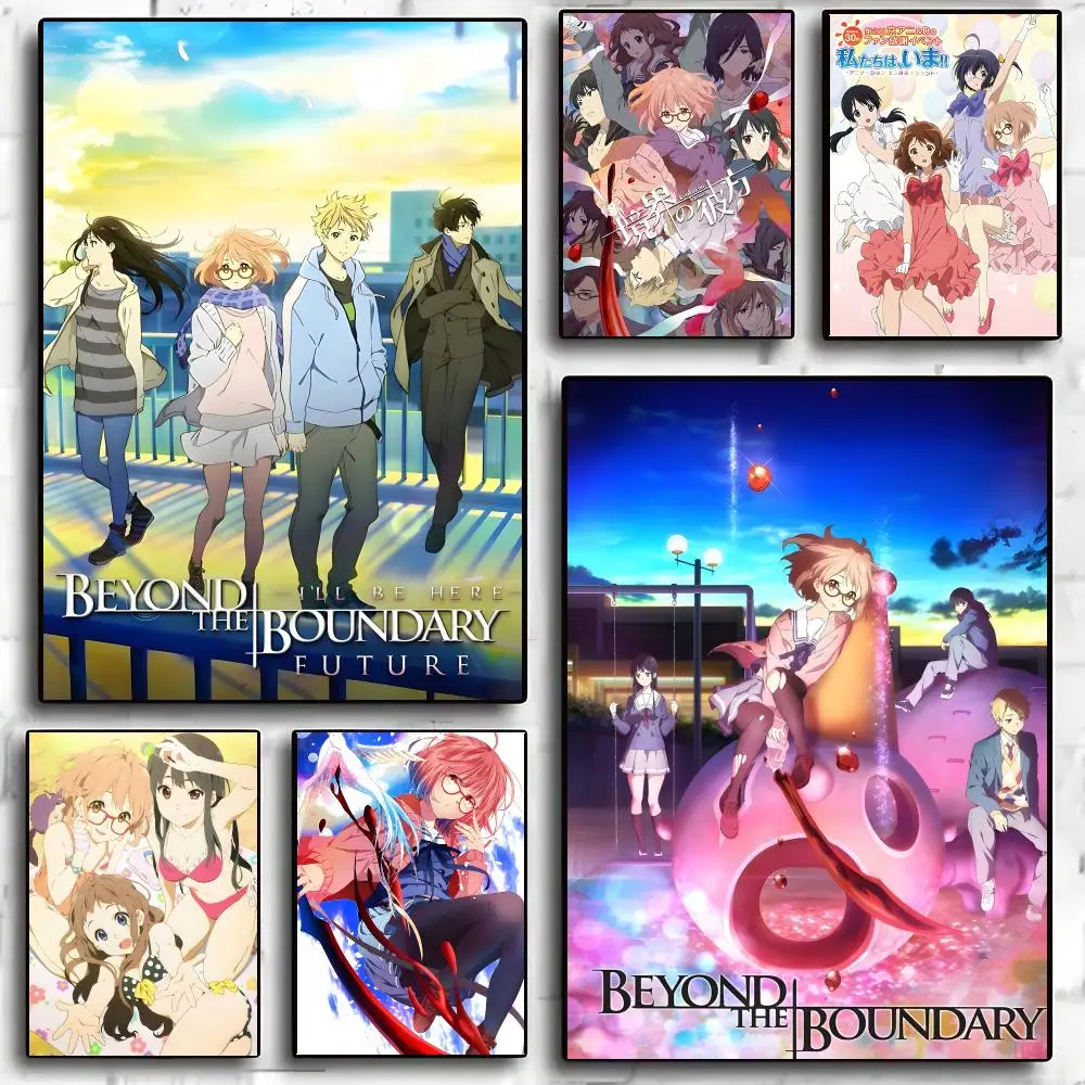 Beyond The Boundary Anime Fantasy Poster Living Room Bedroom Party Bar Decor Moisture-proof Art Wall Painting