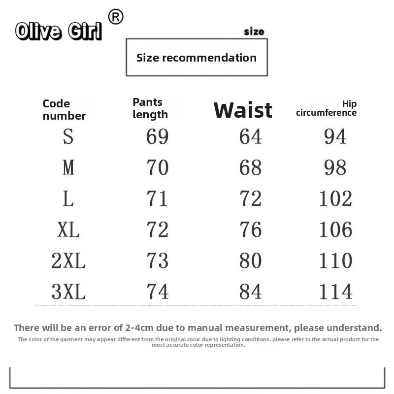Olivegirl Women's Jeans Floral Embroidery Seven Quarter Denim Shorts for Summer 2026 Loose Straight Leg Casual Couple Pants