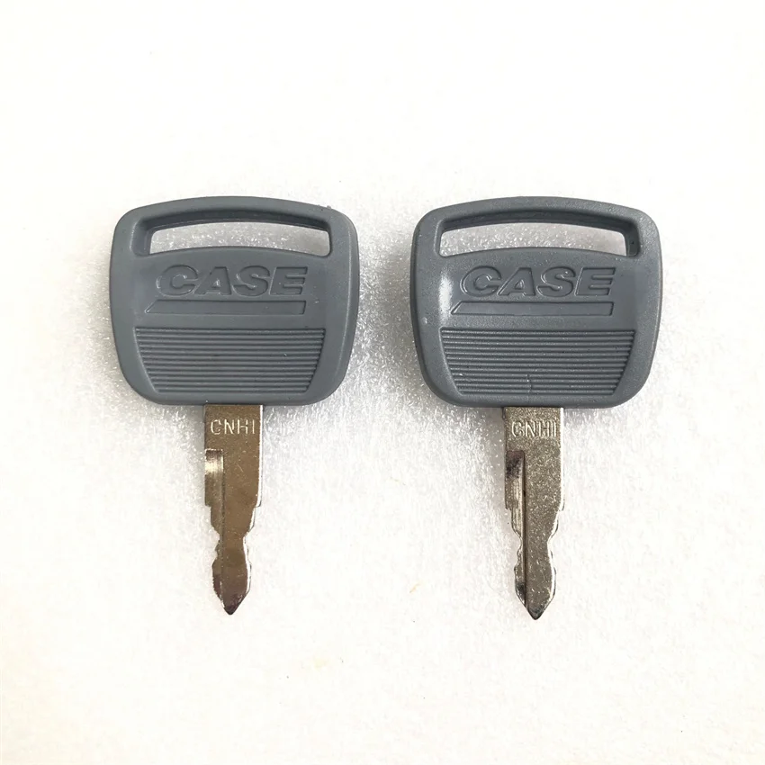 2 Pcs CNH1 Key For Case Excavator Heavy Equipment Fit C series 380C 120C 240C CX series