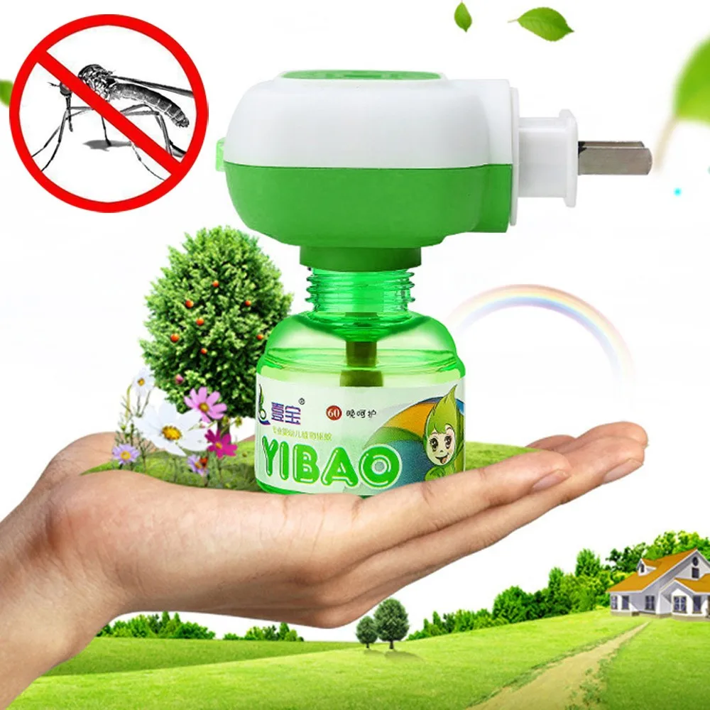 Riscaldatore Repellente Per Zanzare Liquido Repellente Per Calore Elettrico Anti-Zanzara Inodore Repellente Per Insetti Zanzare Parassiti