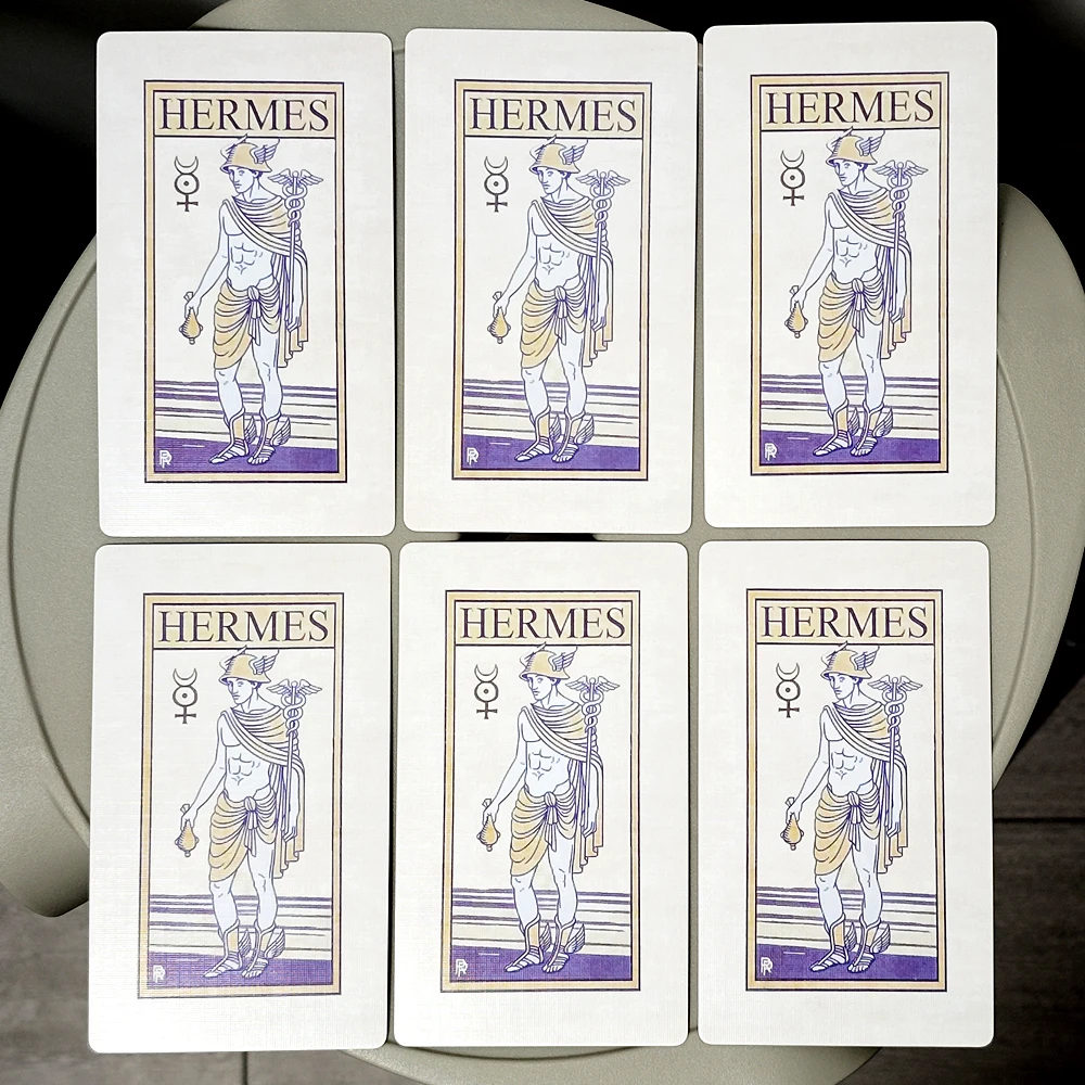 Le Tarot alchimique de Marseille 78 pièces cartes de Tarot une interprétation du Tarot français qui références alchimie 12*7 cm