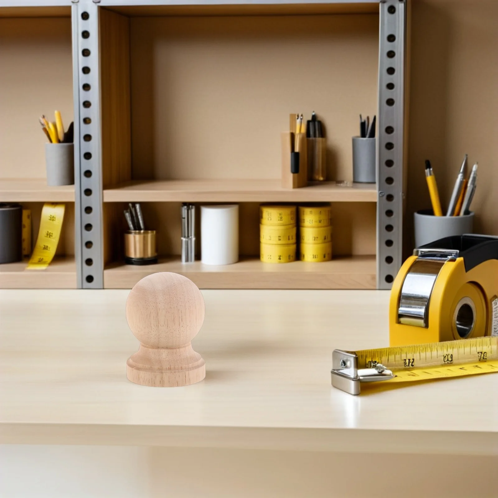 

4pcs European Wine Cabinet Baluster Unfinished Wood Finials Decorative Railing Spindles For Staircase Curtain Rod Home Decor