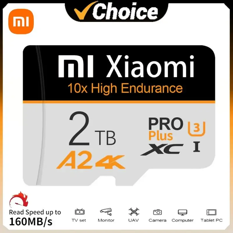 Original Xiaomi SD-Karten mit bis zu 2TB, haben Hoch geschwindigkeit speicher 1TB 128GB 256GB 512GB kompatibel mit iPhone Huawei Mini-PC