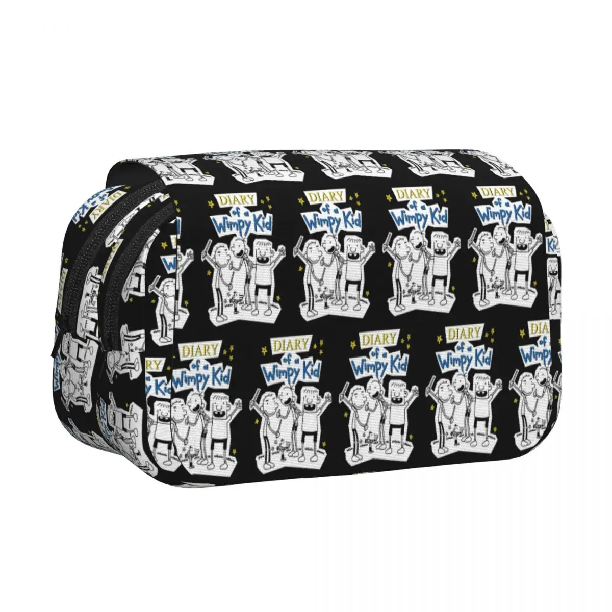 Diary Of A Wimpy Kid Wimpy Kid Group Pencil Cases Pencil Pouch Hard Shell Large Storage Pen Box Pencil Bag for Studen Gifts
