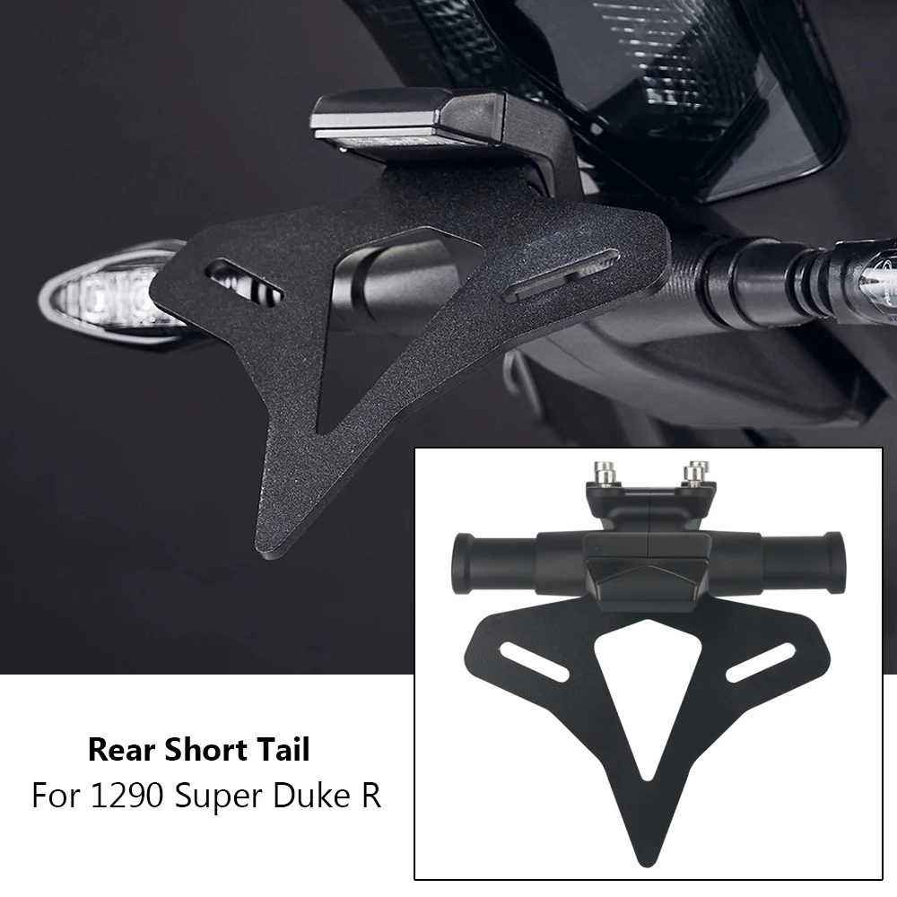 

For 1290 Super Duke R 2020 2021 2022 2023 2024 Motorcycle Rear Short Tail Stock Tidy License Plate Holder Tailstock Bracket Kit