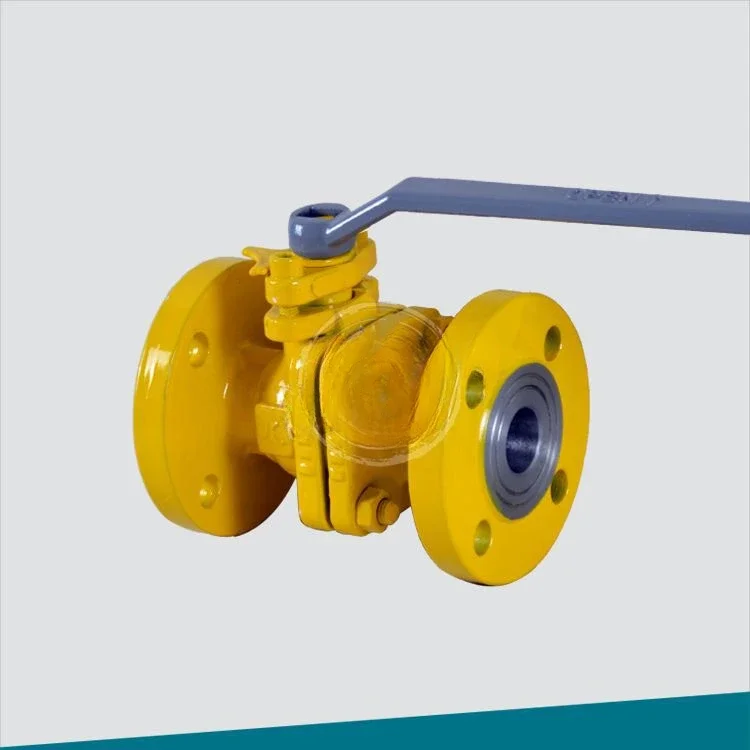 Natural gas flange ball valve Gas oxygen ball valve Two-piece valve Chemical Department HG20592 Heavy duty DN50