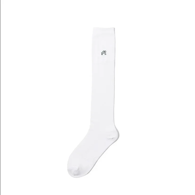 

Golf socks women's long socks embroidery summer thin outdoor casual sunscreen socks golf women's wear