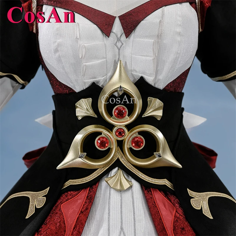 CosAn Game Genshin Impact Marionette/Sandrone Cosplay Costumes Sweet Old Design Version Uniform Dress Party Role Play Clothing - view 3