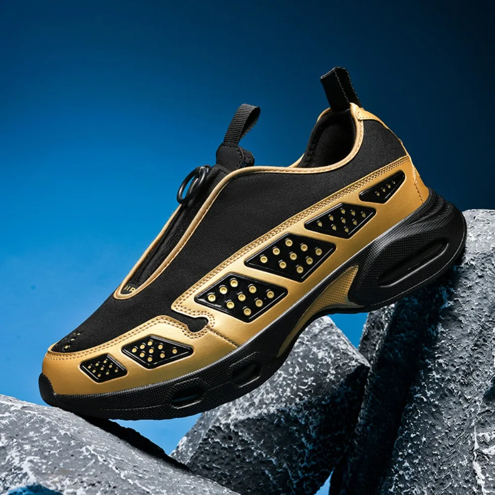 

Men's casual sports shoes fashion comfortable four season outdoor wear-resistant fashion breathable running leisure sports shoes