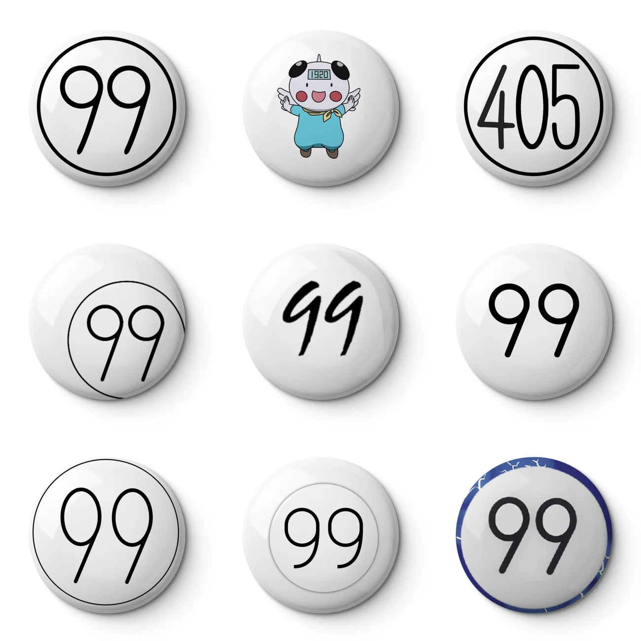 Badge 99 Hunter Exam Soft Button Pin Customizable Metal Decor Women Jewelry Gift Cute Funny Hat Lover Lapel Pin