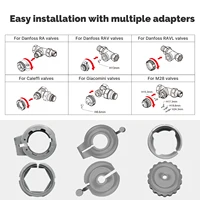 MOES Tuya Smart Wifi/ZigBee Thermostatic Radiator Valve TRV Programmable App Remote Temperature Controller with Alexa GoogleHome - Image 6