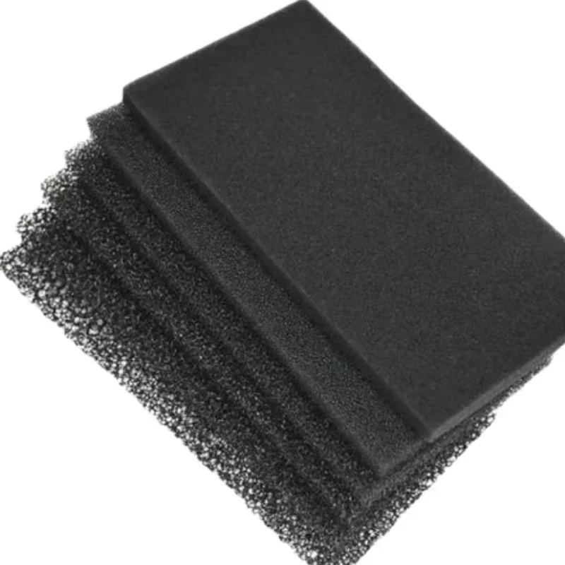 High quality honeycomb activated carbon filter cotton  Air purification adsorption  Sponge like C mesh  Black fiber