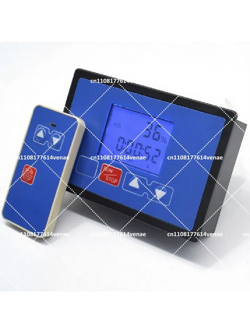 LCD Digital Display 0-100% Tachometer Adjustable 30A PWM DC Motor Speed Controller with Remote Control 12V 24V 36V 48V
