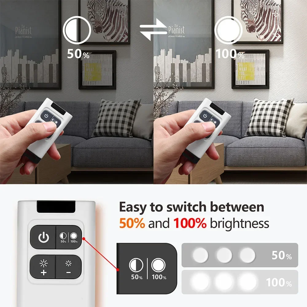 Regulador de luz inteligente inalámbrico Universal, interruptor de Control remoto, Mini receptor de relé para luz, RF 433 Mhz, cc 5V, 12V, 24V, 48V