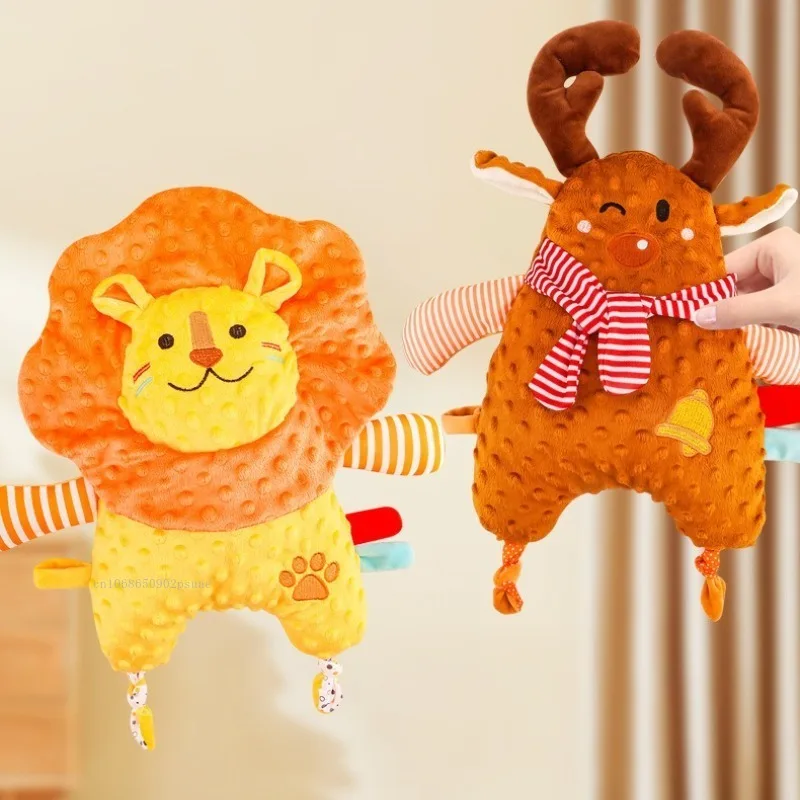 Comfort Passeggino Giocattoli Musica morbida Peluche Attività Culla Appesa Sonaglio Giocattoli Coulisse Ciondolo cartone animato per i più piccoli Ragazzi Ragazze 2025
