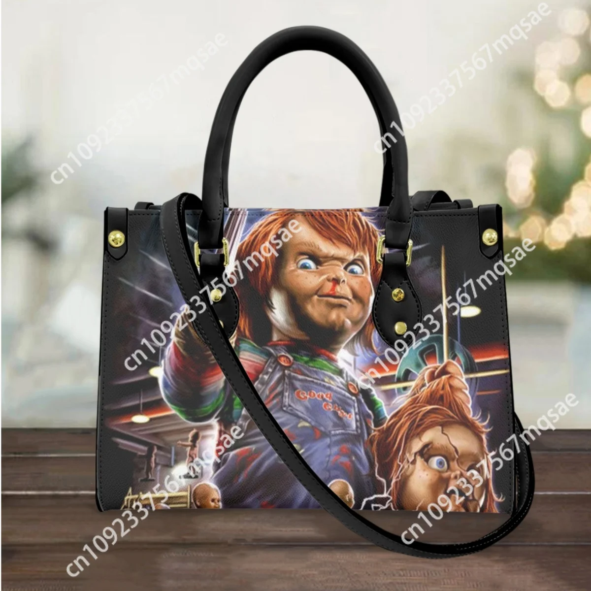 Childs Play Chucky Design Fashion Women Handbags Woman Cross Body Bags Small PU Leather Female Tote Shoulder Bags bolso de mujer