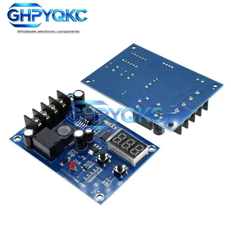 GHPYQKC XH-M603 Lithium Battery Charge Control Module 12-24V Overcharge Protection Switch Board with LED Display